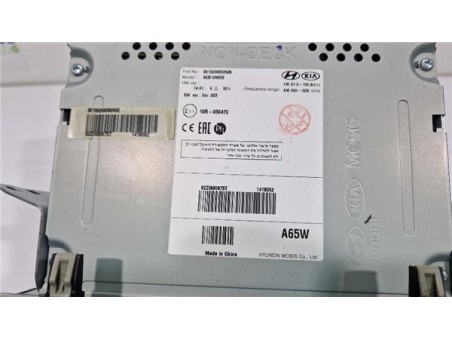 Radio / Cd Kia Rio  1 2 Edition 7 [1 2 Ltr  - 62 kW CAT]