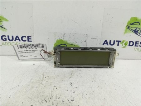PANTALLA NAVEGADOR Citroen C4 Berlina  1 6 HDi