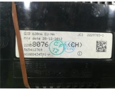 PANTALLA NAVEGADOR Opel ASTRA J LIM  1 7 16V CDTI 