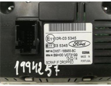 PANTALLA NAVEGADOR Ford FOCUS LIM  1 6 TDCi 