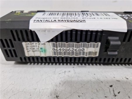 PANTALLA NAVEGADOR Peugeot 307 BERLINA 1 6 16V HDi 