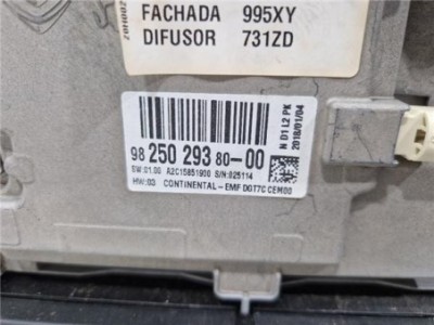 PANTALLA NAVEGADOR Citroen C4 PICASSO 1 6 Blue-HDI FAP