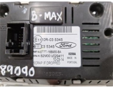 PANTALLA NAVEGADOR Ford B-Max  1 5 Titanium [1 5 Ltr  - 55 kW TDCi CAT]