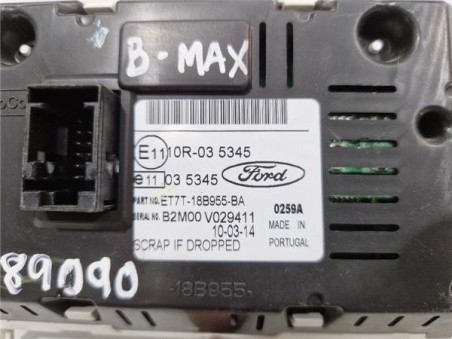 PANTALLA NAVEGADOR Ford B-Max  1 5 Titanium [1 5 Ltr  - 55 kW TDCi CAT]