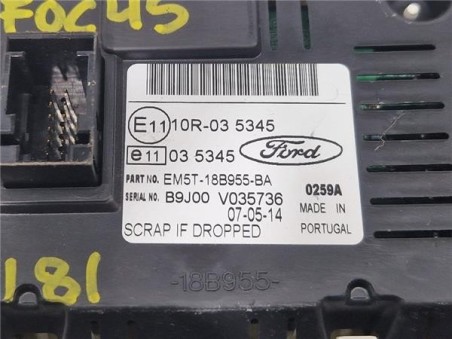 PANTALLA NAVEGADOR Ford FOCUS LIM  1 6 TDCi 