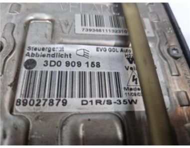 FARO XENON DERECHO Volkswagen Touareg  2 5 TDI R5 [2 5 Ltr  - 128 kW TDI]