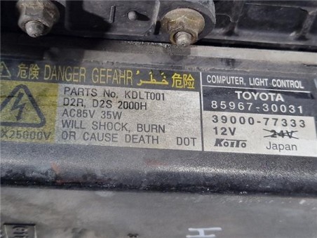 FARO XENON IZQUIERDO Lexus GS 430  4 3 Básico [4 3 Ltr  - 208 kW V8 32V CAT]