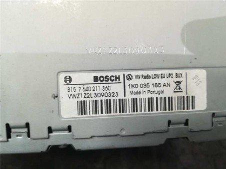 Radio / Cd Volkswagen GOLF VI 1 6 TDI DPF 