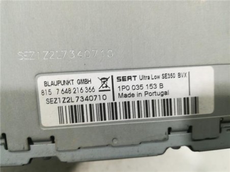 Radio / Cd Seat Leon  1 9 TDI