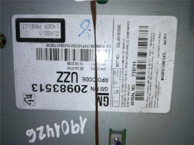 Radio / Cd Opel ASTRA J SPORTS TOURER 1 7 16V CDTI 