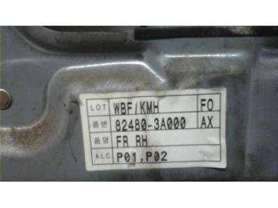 Elevalunas Electrico Delantero Derecho Hyundai TRAJET 2 0 CRDi