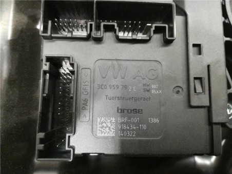 Elevalunas Electrico Delantero Derecho Volkswagen Passat Berlina  2 0 Exclusive BlueMotion [2 0 Ltr  - 103 kW TDI]