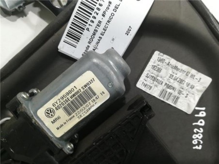 Elevalunas Electrico Delantero Derecho Skoda ROOMSTER 1 9 TDI 