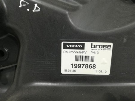 Elevalunas Electrico Delantero Derecho Volvo XC60  2 0 Kinetic 2WD [2 0 Ltr  - 120 kW Diesel CAT]