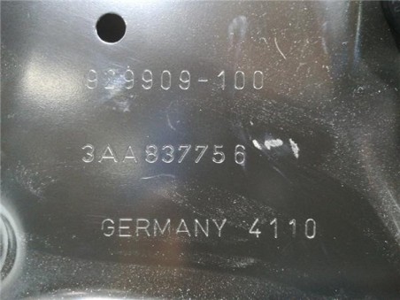 Elevalunas Electrico Delantero Derecho Volkswagen Passat Berlina  1 6 TDI