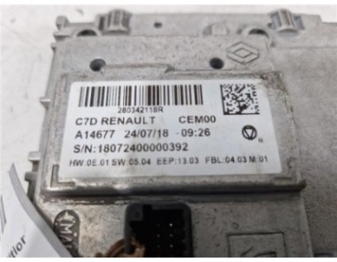 PANTALLA NAVEGADOR Renault Kadjar  1 5 Bose Edition [1 5 Ltr  - 81 kW dCi Diesel FAP Energy]