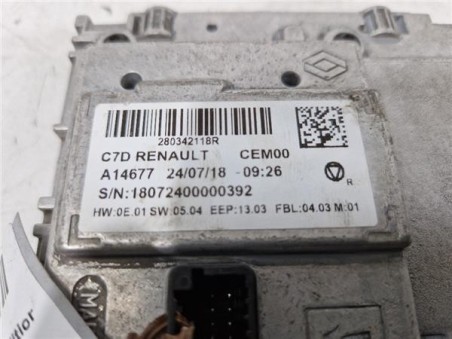 PANTALLA NAVEGADOR Renault Kadjar  1 5 Bose Edition [1 5 Ltr  - 81 kW dCi Diesel FAP Energy]