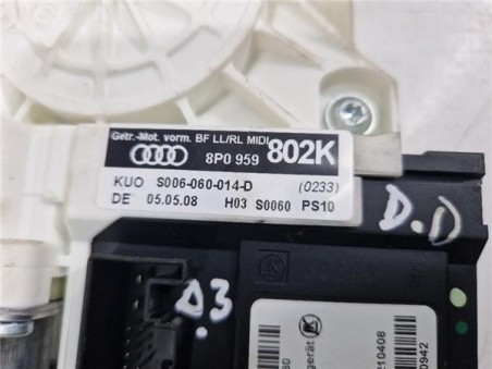 Elevalunas Electrico Derecho Audi A3  1 4 TFSI Ambiente [1 4 Ltr  - 92 kW 16V TFSI]