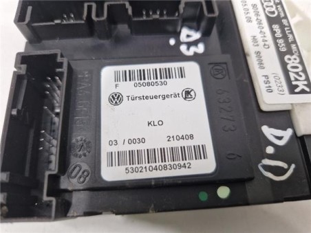 Elevalunas Electrico Derecho Audi A3  1 4 TFSI Ambiente [1 4 Ltr  - 92 kW 16V TFSI]