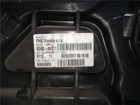 Elevalunas Electrico Delantero Derecho Kia CEE'D 1 4 CRDi 