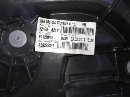 Elevalunas Electrico Delantero Derecho Kia CEE'D 1 4 CRDi 