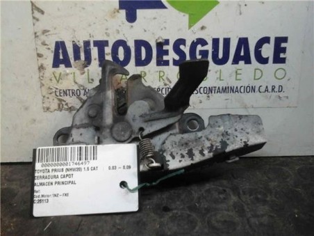 Cerradura Capo Toyota PRIUS 1 5 