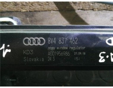 Elevalunas Electrico Delantero Derecho Audi A3 SEDÁN 1 6 TDI 