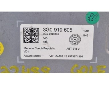 PANTALLA NAVEGADOR Volkswagen Golf VII  1 6 BlueMotion [1 6 Ltr  - 81 kW 16V TDI DPF]