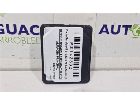 SENSOR DISTANCIA FRENADA Y PEATON Dacia Sandero III  1 0 Access [1 0 Ltr  - 49 kW SCe CAT]