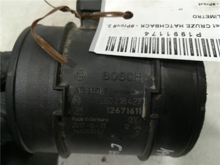 Caudalimetro Chevrolet CRUZE HATCHBACK 2 0 D 