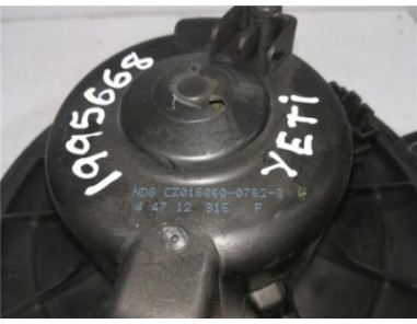 Motor Calefaccion Skoda Yeti  1 2 Active [1 2 Ltr  - 81 kW TSI]