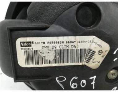 Motor Calefaccion Peugeot 607 2 7 HDi FAP 