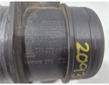 Caudalimetro Volkswagen Touareg  2 5 TDI R5 [2 5 Ltr  - 128 kW TDI]