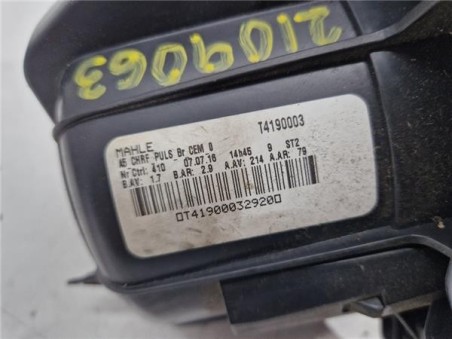 Motor Calefaccion Citroen C3  1 2 Business [1 2 Ltr  - 60 kW 12V VTi / PureTech]