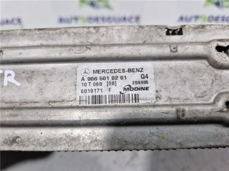 Intercooler Mercedes-Benz Sprinter II Furgón  2 1 413/414/416/510/511/513/514/516 CDI  [2 1 Ltr  - 70 kW CDI]