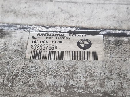 Intercooler BMW Serie 3 Berlina  2 0 320d [2 0 Ltr  - 120 kW 16V Diesel]