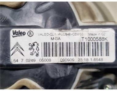 Motor Calefaccion Peugeot 308 SW  1 6 HDi Motor Calefaccion Peugeot 308 SW  1 6 HDi
