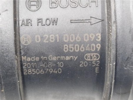 Caudalimetro BMW Serie 3 Berlina  2 0 318d [2 0 Ltr  - 105 kW Turbodiesel CAT]