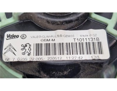 Motor Calefaccion Citroen C4  1 6 HDi 90