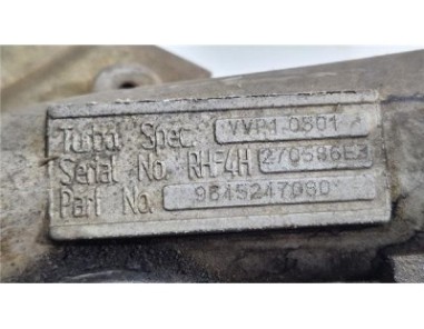 Turbo Citroen Xsara Picasso  2 0 HDi