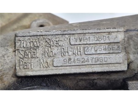 Turbo Citroen Xsara Picasso  2 0 HDi