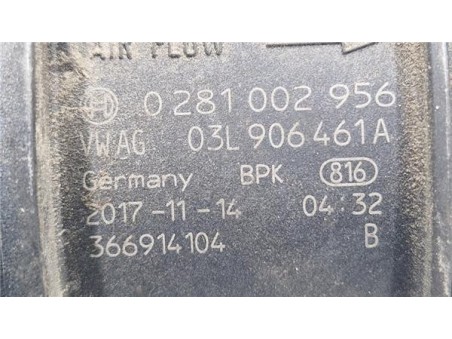 Caudalimetro Skoda Superb Berlina  2 0 Active [2 0 Ltr  - 110 kW TDI]