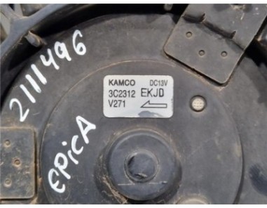 Ventilador Radiador Aire Acondicionado Chevrolet Epica  2 0 LTX [2 0 Ltr  - 110 kW Diesel CAT]