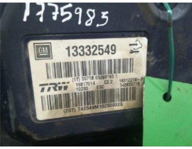 Nucleo Abs Opel INSIGNIA BERLINA 2 0 16V CDTI 