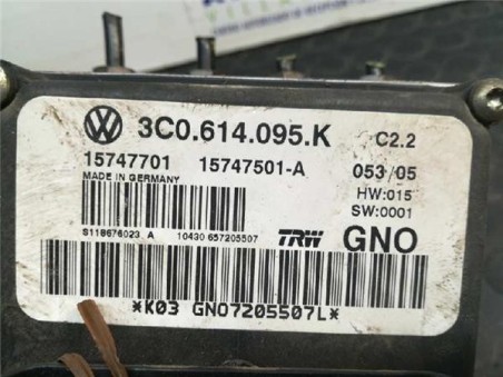 Nucleo Abs Volkswagen PASSAT BERLINA 2 0 TDI 