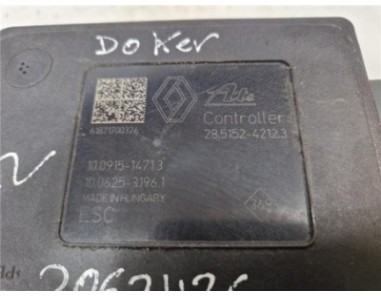 Nucleo Abs Dacia Dokker  1 5 Essential [1 5 Ltr  - 55 kW BLUE dCi Diesel FAP CAT]