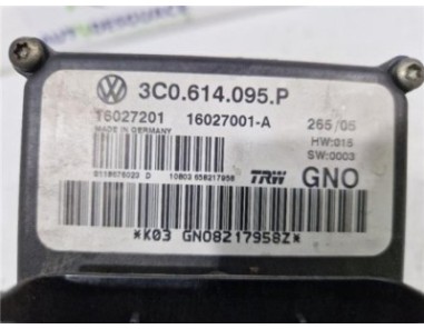 Nucleo Abs Volkswagen Passat Berlina  2 0 TDI 16V
