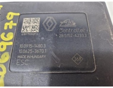 Nucleo Abs Renault Megane IV Berlina 5P  1 5 Business [1 5 Ltr  - 66 kW dCi Diesel FAP Energy]