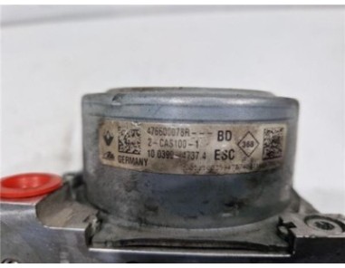 Nucleo Abs Dacia Lodgy  1 5 Laureate [1 5 Ltr  - 80 kW dCi Diesel FAP CAT]