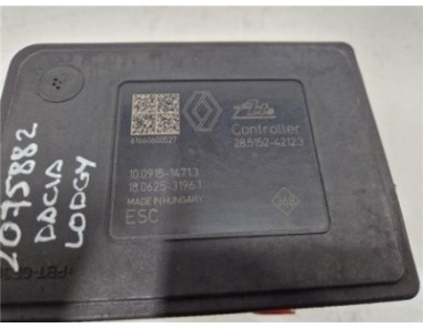 Nucleo Abs Dacia Lodgy  1 5 Laureate [1 5 Ltr  - 80 kW dCi Diesel FAP CAT]